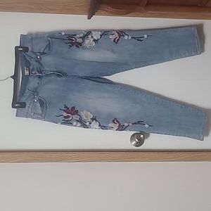 Embroidery jeans